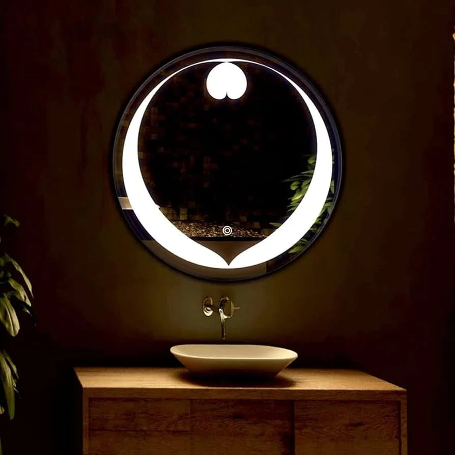 Lumina LED Mirror (Round Decorative)-LR01