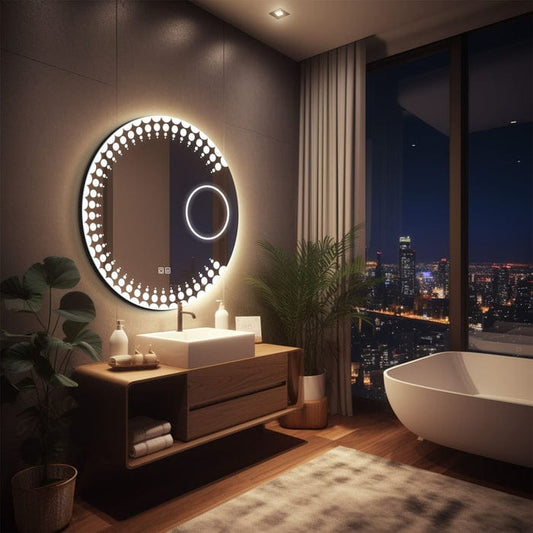 Lumina LED Mirror (Round Decorative)-LR26