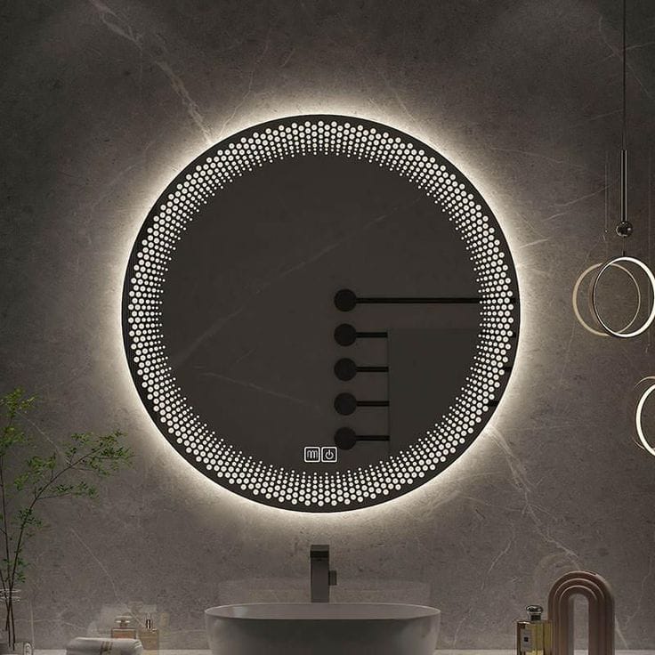 Lumina LED Mirror (Round Decorative)-LR28