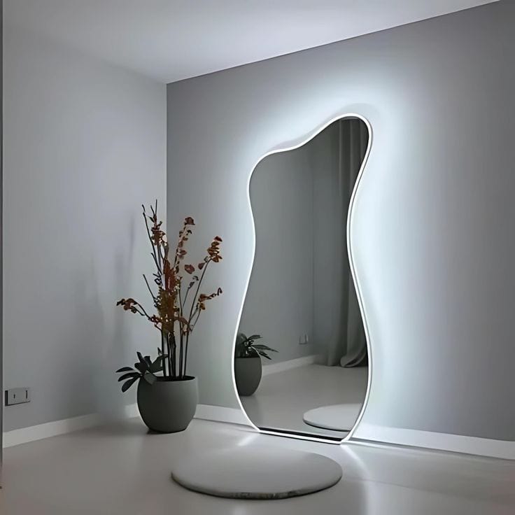 Irregular Full-Length Mirror