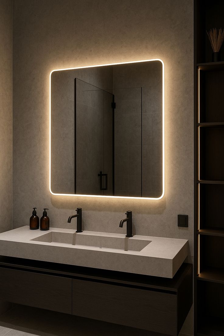 Premium LED Bathroom Mirror