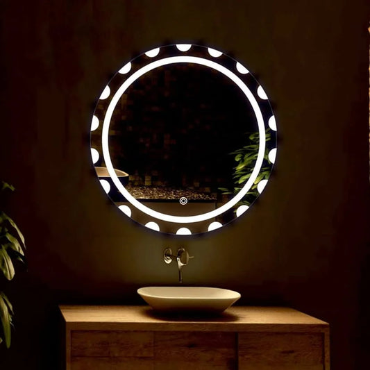 Lumina LED Mirror (Round Decorative)-LR06