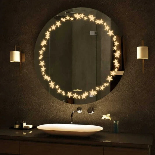Lumina LED Mirror (Round Decorative)-LR14