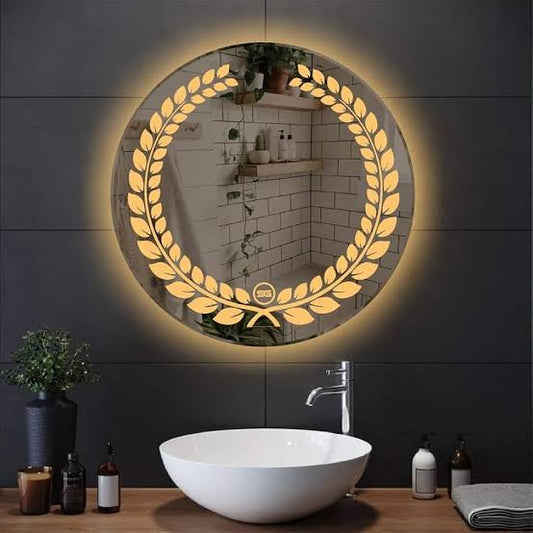 Lumina LED Mirror (Round Decorative)-LR18