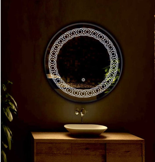 Lumina LED Mirror (Round Decorative)-LR19
