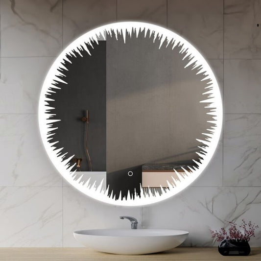 Lumina LED Mirror (Round Decorative)-LR27