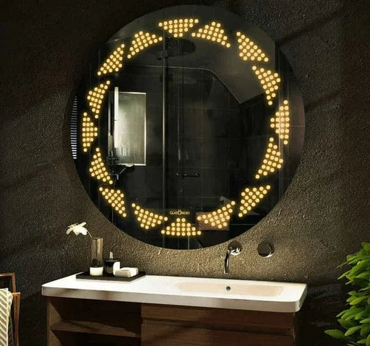 Lumina LED Mirror (Round Decorative)-LR10