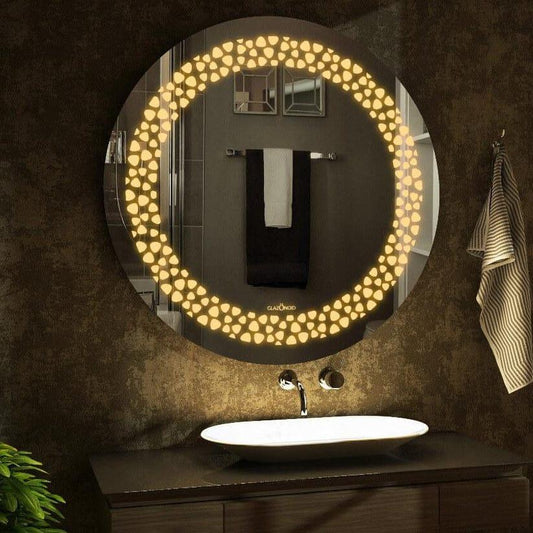Lumina LED Mirror (Round Decorative)-LR02