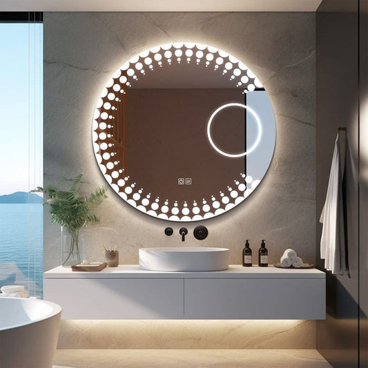 Lumina LED Mirror (Round Decorative)-LR26