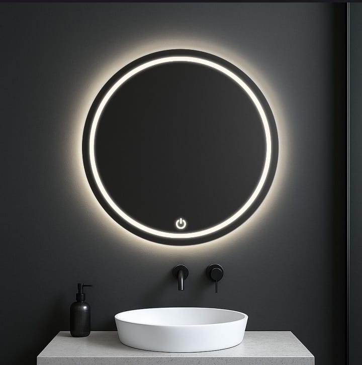 Lumina LED Mirror (Round Simple )-LR07