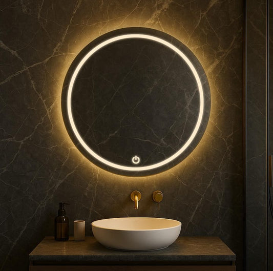 Lumina LED Mirror (Round Simple )-LR07