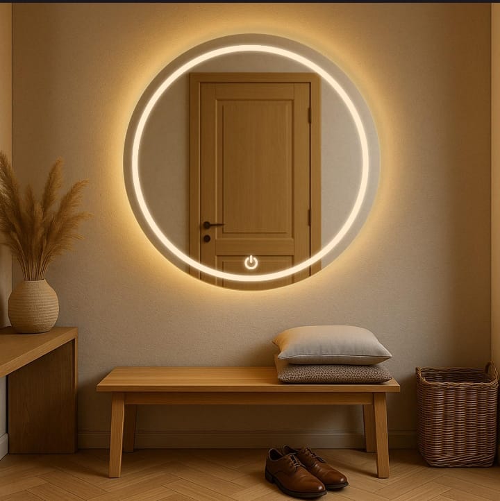 Lumina LED Mirror (Round Simple )-LR07