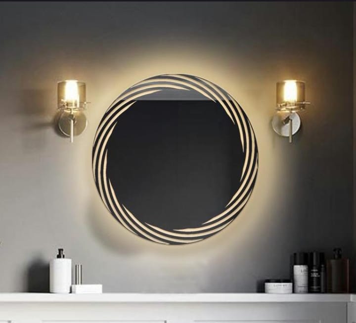Lumina LED Mirror (Round Decorative)-LR13