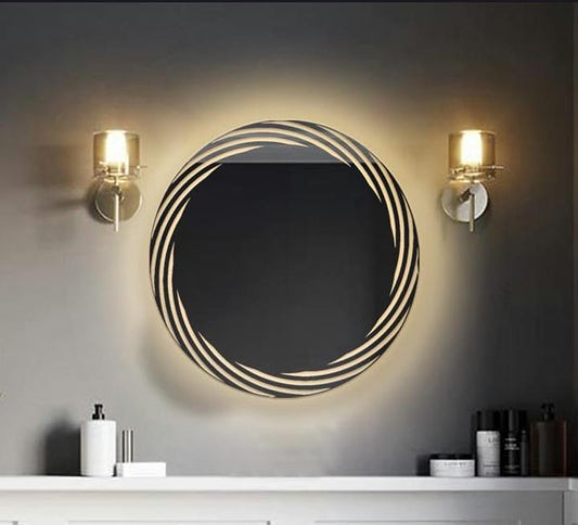 Lumina LED Mirror (Round Decorative)-LR13