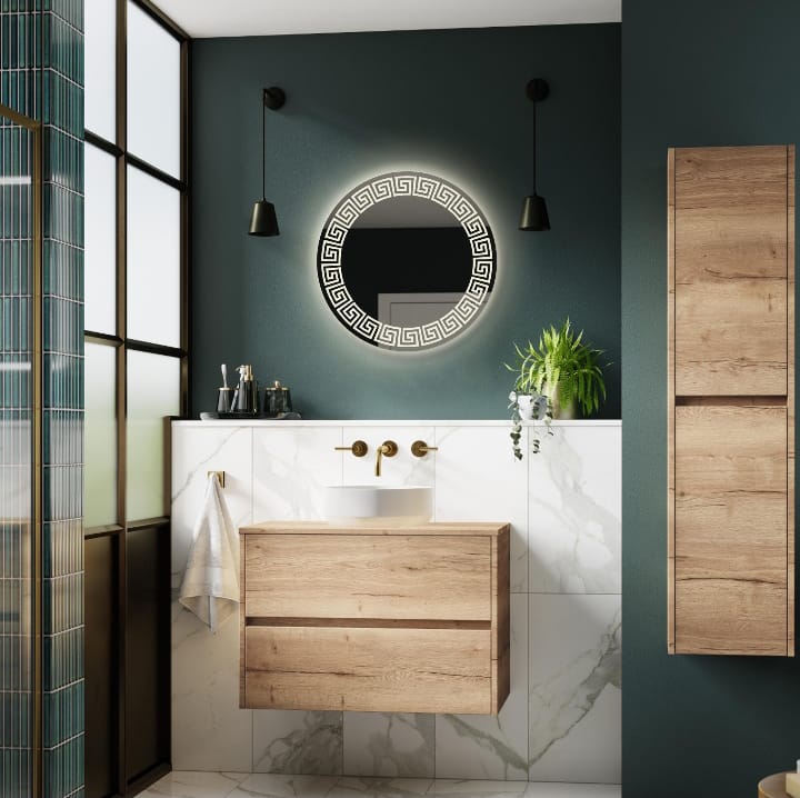 Lumina LED Mirror (Round Decorative)-LR16