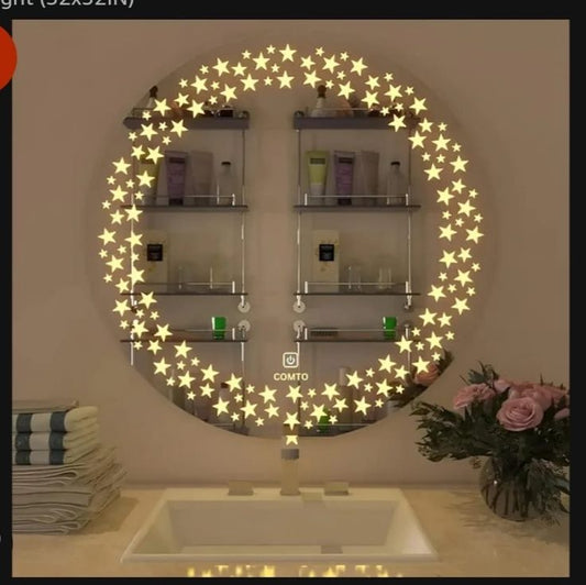 Lumina LED Mirror (Round Decorative)-LR08