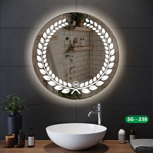 Lumina LED Mirror (Round Decorative)-LR18