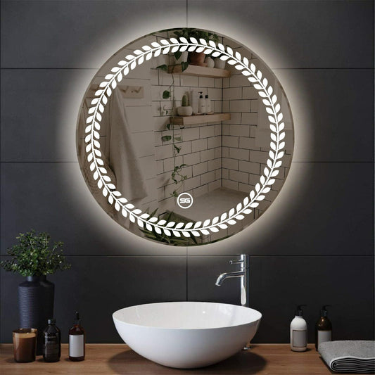 Lumina LED Mirror (Round Decorative)-LR26