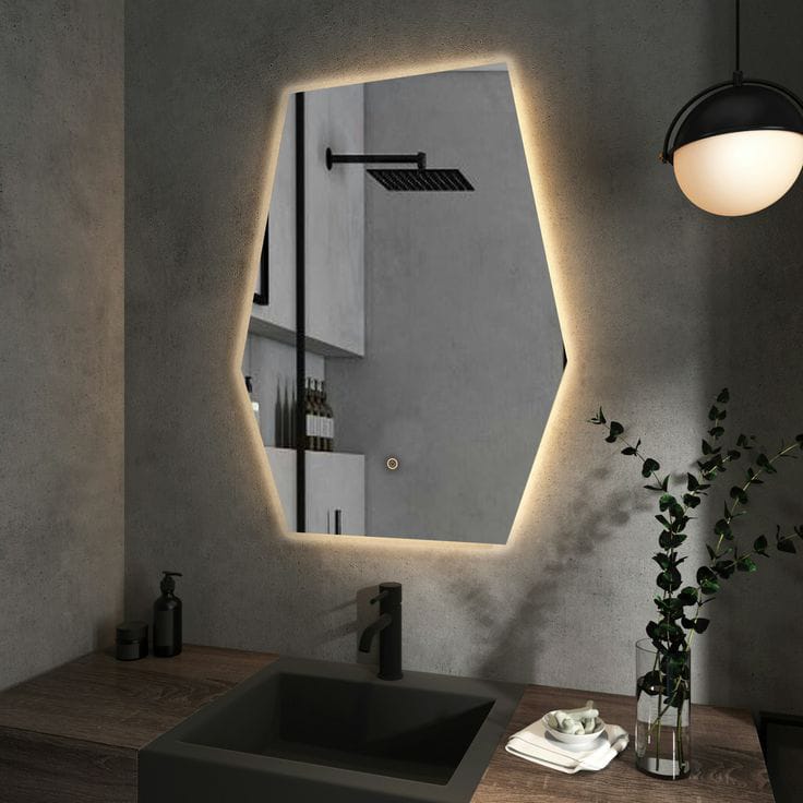 Aura LED Mirror (Fluid Oval) - IR19
