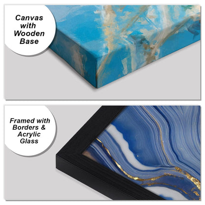 Abstract Gallery Wall Set of 6 Canvas Prints | Neutral Boho Home Decor Collection