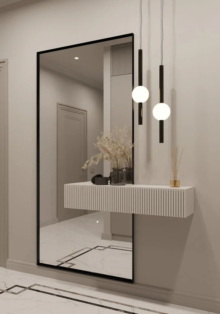Luxury Console Mirror for Bedroom, Living Room & Modern Interior – Decorsz