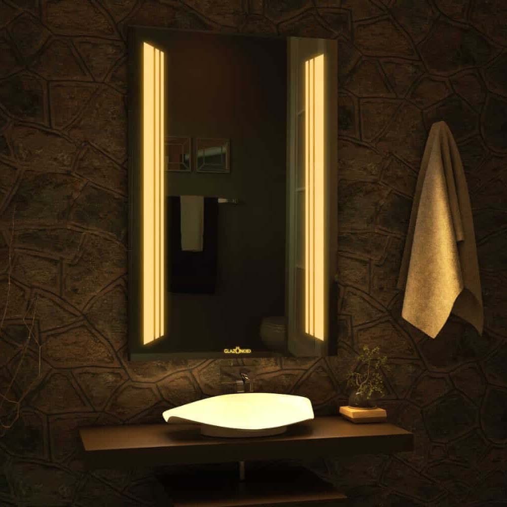 Wall Mounted Mirror | Modern LED Mirror for Bathroom Vanity – Decorsz